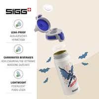 Sigg WMB ONE Batman alumínium gyerek kulacs - fehér - 0,6 l 3