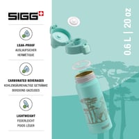 Detská hliníková fľaša SIGG WMB ONE – 0,6 l, nepriepustná, vhodná aj na sýtené nápoje, bez BPA, švajčiarska výroba 3
