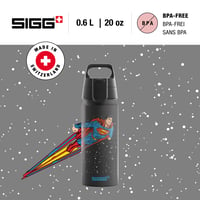 Sticlă pentru copii din aluminiu SIGG WMB ONE – Potrivită și pentru băuturi carbogazoase – Etanșă – Fără BPA – 0,6 L 2