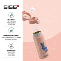 Detská hliníková fľaša SIGG WMB ONE – vhodná aj na sýtené nápoje – nepriepustná – bez obsahu BPA – ľahká – 0,6 l 5