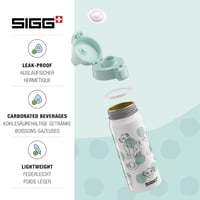 SIGG WMB ONE Alumínium Gyermek Kulacs 0,6L Szénlezárható Szivárgásmentes - 25 Simba & Nala, Disney & WB 3