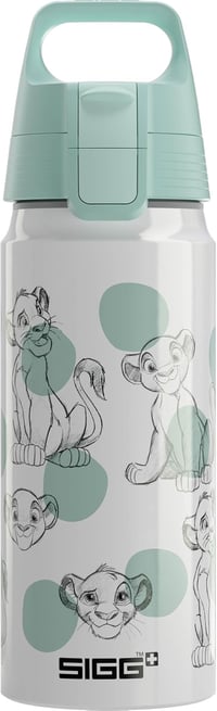 SIGG WMB ONE Alumínium Gyermek Kulacs 0,6L Szénlezárható Szivárgásmentes - 25 Simba & Nala, Disney & WB 1