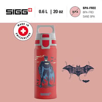 Sigg WMB ONE Batman aluminijska dječja boca za vodu - crvena - 0,6 L 2