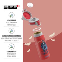 Sigg WMB ONE Batman aluminijska dječja boca za vodu - crvena - 0,6 L 3