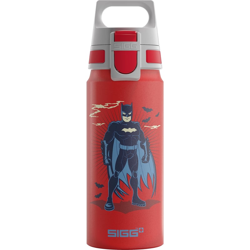 Sigg WMB ONE Batman aluminijska dječja boca za vodu - crvena - 0,6 L