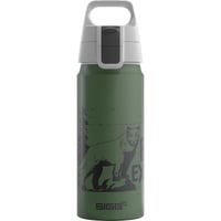Detská hliníková fľaša Sigg WMB ONE Brave Lion – 0,6 l, machovo zelená, vhodná aj na sýtené nápoje, nepriepustná, bez BPA 1