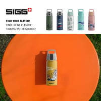 Detská hliníková fľaša na vodu Sigg WMB ONE Disney Tom & Jerry – žltá – 0,6 l 5