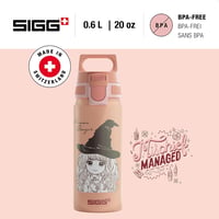 Detská hliníková fľaša na vodu Sigg WMB ONE Hermione Granger – ružová – 0,6 l 2