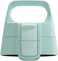 Capac SIGG WMB ONE Top 2 – Protecție pentru sticlă cu utilizare cu o singură mână, etanșă – Milky Blue Green 1