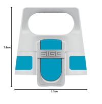 Capac de schimb SIGG WMB ONE Top Aqua pentru sticla de apă – capac cu închidere etanșă, utilizabil cu o singură mână 7