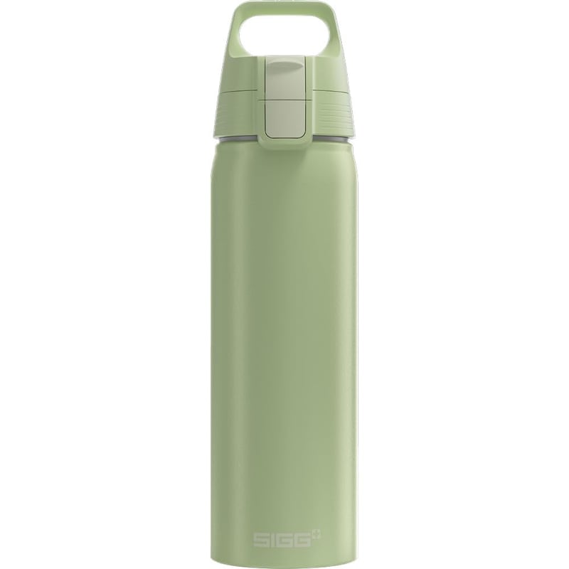 Hliníková fľaša SIGG WMB Pathfinder eco zelená 0,75 l na sýtené nápoje, bez obsahu BPA, ľahký hliník — Nový produkt (stav: pozri 2. obrázok)