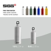 SIGG Traveller alumínium sportkulacs szénsavas italokhoz, BPA-mentes - szürke - 0,6 L 5