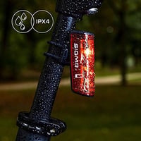 Sigma Aura 80 + Blaze LED kerékpárlámpa szett, StVZO, tölthető, fékfunkcióval - fekete 6