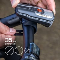 Predné svetlo na bicykel Sigma Aura 80 USB, 80 luxov, homologizácia StVZO, nabíjateľné, 4 svetelné režimy, dosah 90 m, čierne 4