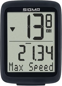 Sigma BC 10.0 WL Vezeték Nélküli Kerékpár Számláló Nagy Kijelzővel - Single 1