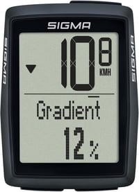 SIGMA BC 14.0 WL Vezeték nélküli kerékpáros számítógép 14 funkció barometrikus magasságmérés 1