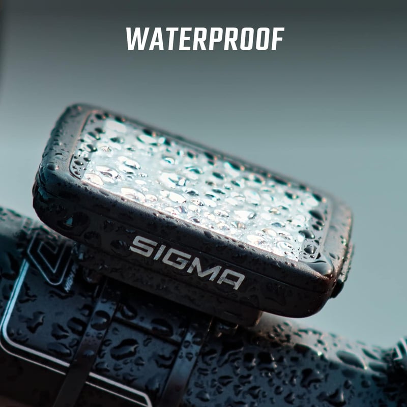 SIGMA BC 8.0 Kerékpár Számítógép Nagyméretű Gombokkal és Világos Kijelzővel - Unit size