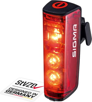 Sigma Blaze stražnje svjetlo za bicikl sa štop svjetlom - crno
