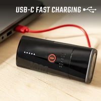 Nabíjateľné čelové svetlo na prilbu SIGMA Buster 1600HL – 1600 lúmenov, cyklistické svetlo na prilbu 4