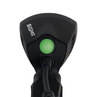 Sigma Buster 2000 HL LED cyklistické svetlo na prilbu – 2000 lúmenov, 7 režimov svietenia, nabíjateľné, čierne 5