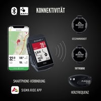 Cyklocomputer SIGMA ROX 11.1 EVO GPS s bezdrôtovou navigáciou, meraním nadmorskej výšky, senzormi rýchlosti, tepovej frekvencie a kadencie. 3
