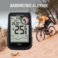 Cyklocomputer Sigma ROX 4.0 Endurance čierny – 41h výdrž batérie, ANT+ a BLE, 30 funkcií, kompatibilný s elektrobicyklami, nabíjanie cez USB-C 6
