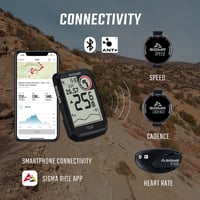 Cyklocomputer Sigma ROX 4.0 Endurance čierny – 41h výdrž batérie, ANT+ a BLE, 30 funkcií, kompatibilný s elektrobicyklami, nabíjanie cez USB-C 7