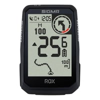 Cyklocomputer Sigma ROX 4.0 Endurance čierny – 41h výdrž batérie, ANT+ a BLE, 30 funkcií, kompatibilný s elektrobicyklami, nabíjanie cez USB-C 1