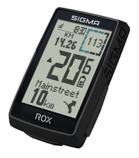 Cyklocomputer SIGMA ROX 4.0 SE Special Edition s GPS, navigáciou a meraním nadmorskej výšky, držiakom Overclamp Butler, kompatibilný s elektrobicyklami, čierny 4