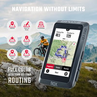 Cyklocomputer SIGMA Sport ROX 12.1 EVO, bezdrôtový, GPS, GLONASS, Bluetooth, 3" displej, 150 funkcií, Komoot, E-Bike, Night Grey 3
