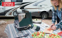 SIGNORA WARE Mini Só-Bors Szóró Készlet Fedéllel - Hordozható Fűszertartó Utazáshoz, Kempingezéshez - Zárható, 3 db-os Szett, 40g 5
