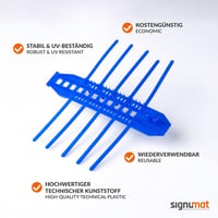 Signumat 100 db Kék Harapásvédelem Fiatal Fákhoz 2