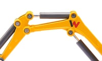 Siku 3560 Wacker Neuson EW65 kolesové rýpadlo - 1:50 - žlté 5