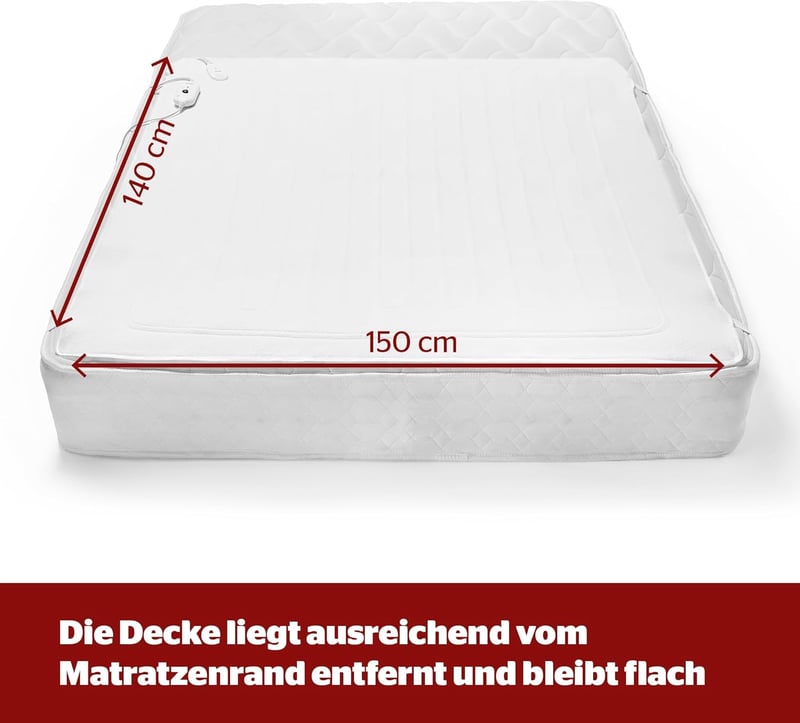 Silentnight Comfort Control 140x150 cm elektromos ágymelegítő 3 fokozatú hőszabályzással - 140x150cm