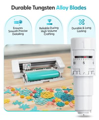 Silhouette America AutoBlade Vágókés Cameo 4-hez – Fehér, Automatikus Pengéjű Precíziós Vágó 5
