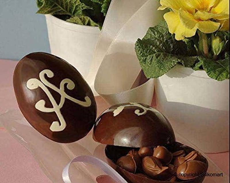 Silikomart SF041 Szilikon Forma Fél Tojás 5 Üregű Tortához Tapadásmentes - Egg