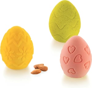 Silikomart Egg Hunt silikonski kalup za pečenje - 11 otvora, Ø53 V67 mm, 100 ml