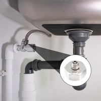 Silkwish Hűtőszekrény Vízcsatlakozó Adapter 3/4" - 1/4" Sárgaréz 2db 6