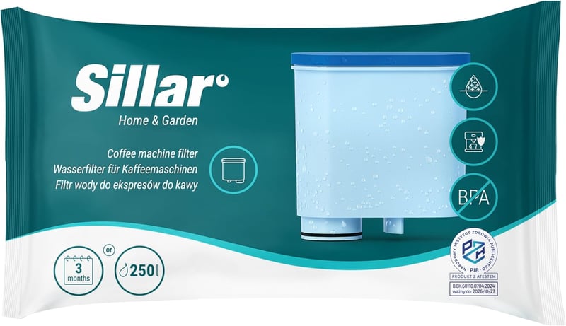 Sillar vízszűrő patron Philips AquaClean CA6903 kávéhoz 3db