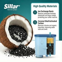 Sillar vízszűrő patron Philips AquaClean CA6903 kávéhoz 3db 5