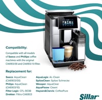 Sillar vízszűrő patron Philips AquaClean CA6903 kávéhoz 3db 3