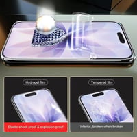 Silsewip iPhone 17 Pro Max Hydrogel Képernyővédő 2db, Érzékeny Érintés, Rugalmas TPU HD 2
