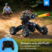 Silvergear RC Tank autó 360° forgatással, 12 labdával és kézvezérléssel gyerekeknek 7