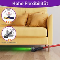SIMAIYI Meka rotirajuća glava četke za Dyson V7 V8 V10 V11 V15 SV10 SV11 SV12 SV14 SV15 SV22 usisavače, LED Fluffy Soft Roller električna glava za čišćenje 4