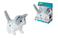 Simba PetZoo Kitty hangos plüss kisállat játék - 19 cm - 3 éves kortól 6