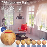 Simpeak 180ml Ultrahangos Aromadiffúzor Rózsa és Rozmaring Olajjal LED Világítással 2