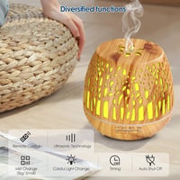 Simpeak 400ml ultrahangos aromadiffúzor LED világítással és távirányítóval 2