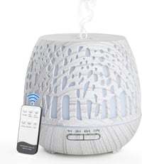 Simpeak 400ml ultrahangos aromadiffúzor LED világítással és távirányítóval 1
