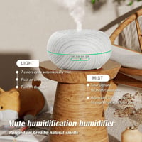 Simpeak 550ml Ultrahangos Aroma Diffúzor Fa Dizájnnal, Távirányítóval és Párásítóval 5