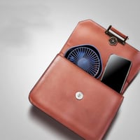 Stolový USB ventilátor Simpeak, mini, prenosný, tichý, 3 rýchlosti, 360-stupňové otáčanie, do kancelárie a na kempovanie, modrý 7